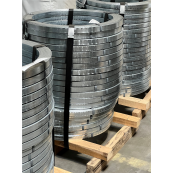 Earthing strap | Ring size: 50 kg | Hot-dip galvanised steel support